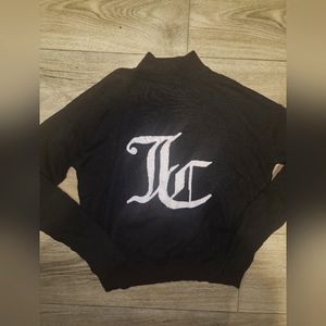 Juicy Couture Women's Large Black Knit Sweater